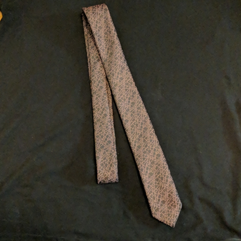 Vintage Men's Skinny Expressions tie